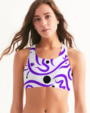 Purple Dragon Ladies Seamless Sports Bra-1