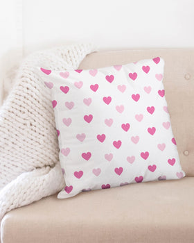 Pink Hearts 20x20  Pillow Case - 0
