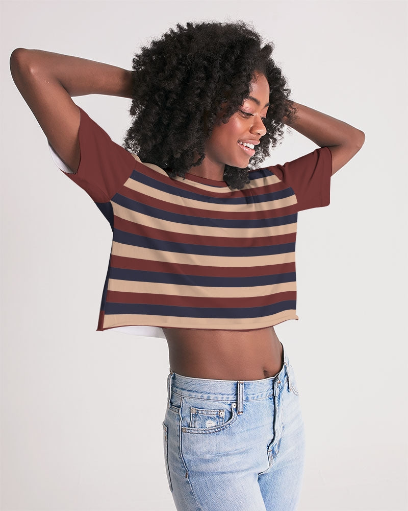 ADVENTURE Ladies Lounge Cropped Tee - 0