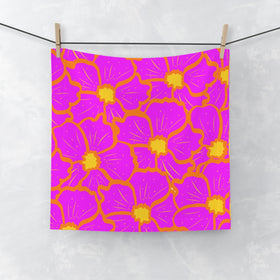 Cali Flower Face Towel - 0