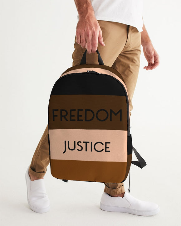 Freedom and Justice Large Back Pack