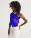 Tibetan Apple Ladies Cropped Tank-4