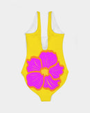 Cali Flower Ladies One-Piece Swimsuit-6