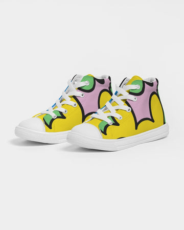 Color Wind Kids Hightop Canvas Shoe