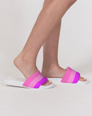 Pink Pink Ladies Slide Sandals-1