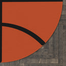 Basketball Round Rug-4