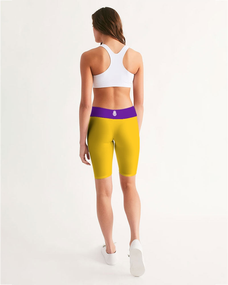 HOOP LEGEND Ladies Mid-Rise Bike Shorts