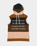 Freedom and Justice Men's Sleeveless Hoodie-1