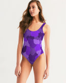 Purple Fusion One-Piece Swimsuit-1