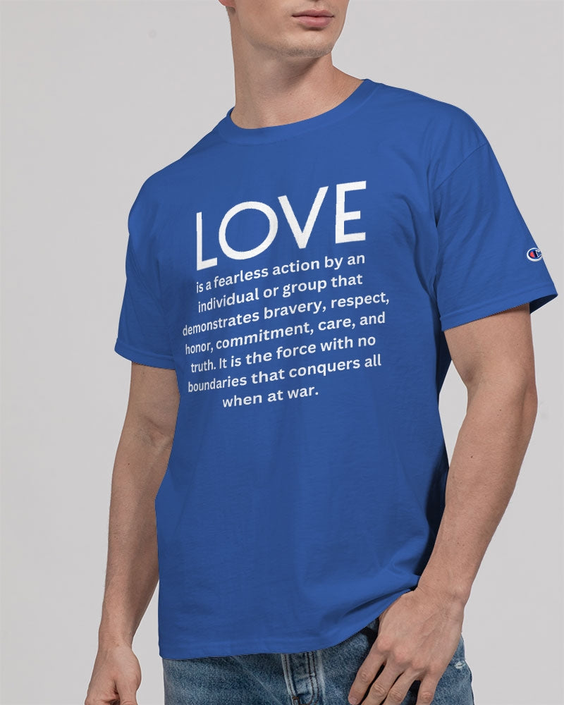 LOVE IS Men's Tee | Champion