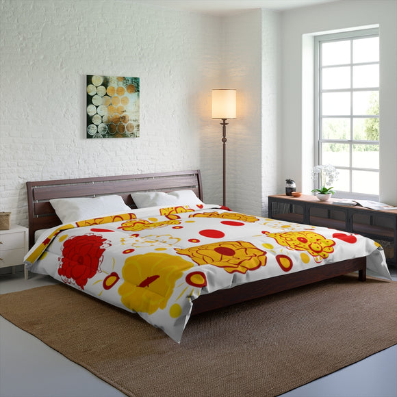 Sunshine Bouquet Comforter