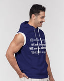 Unity and Freedom Men's Sleeveless Hoodie-5