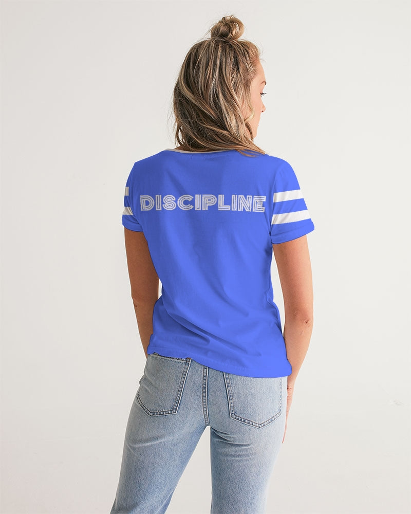 DISCIPLINE Ladies V-Neck Tee