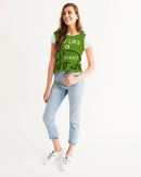 Eat Like a Giant Ladies Tee-3
