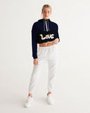 Love Is The Greatest Religion Cropped Ladies Windbreaker-6