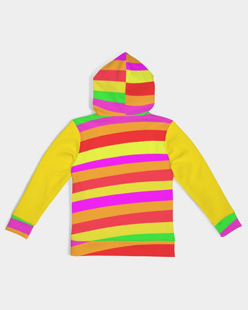Neon Rainbow Girls Hoodie - 0