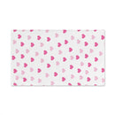Pink Hearts Hand Towel-4