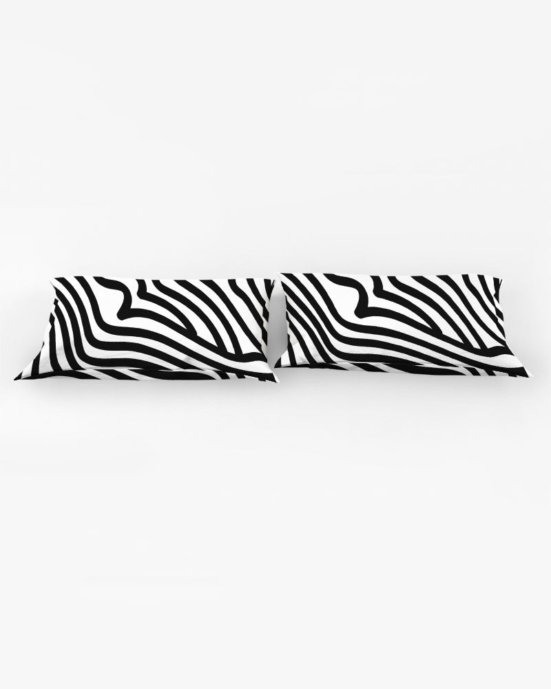 Zebra Print King Pillow Case