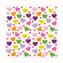 Valentine's Sweet Tart Hearts Table Cloth (red words)-3