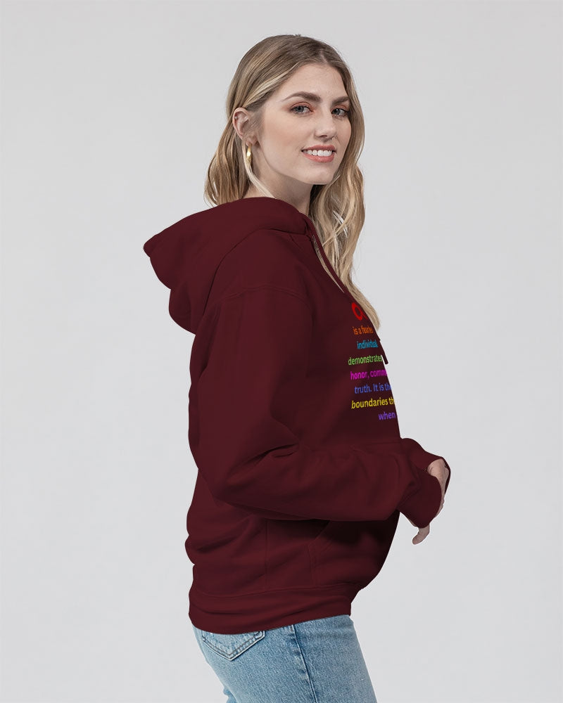 LOVE IS Ladies Hoodie | Lane Seven