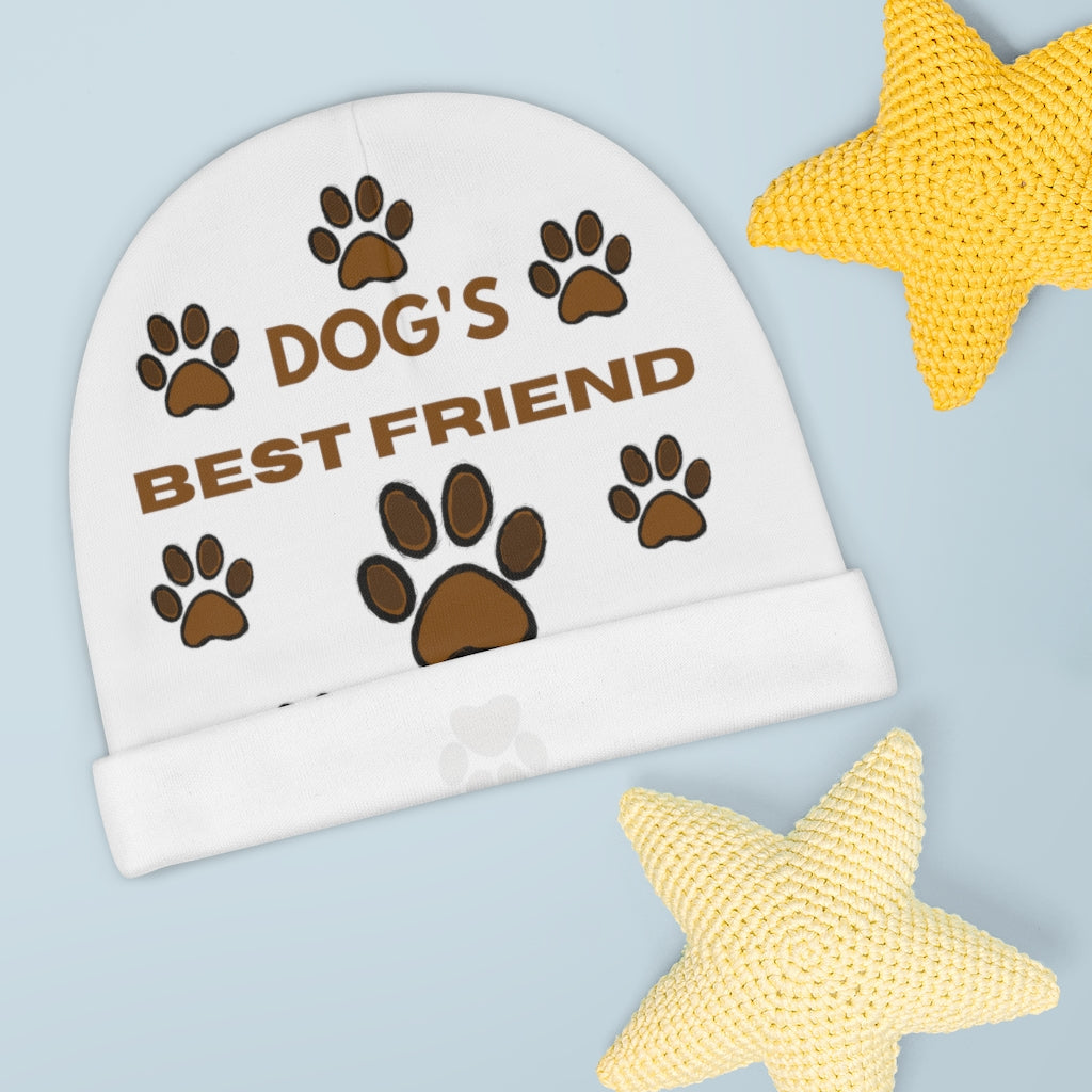 Dog's Best Friend Baby Beanie - 0