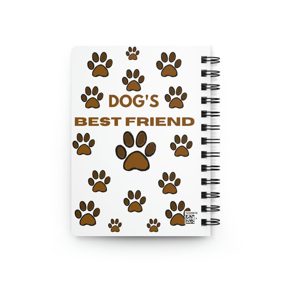 Dog's Best Friend Spiral Bound Journal