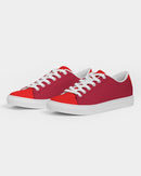 Berry Cherry Ladies Faux-Leather Sneaker-3