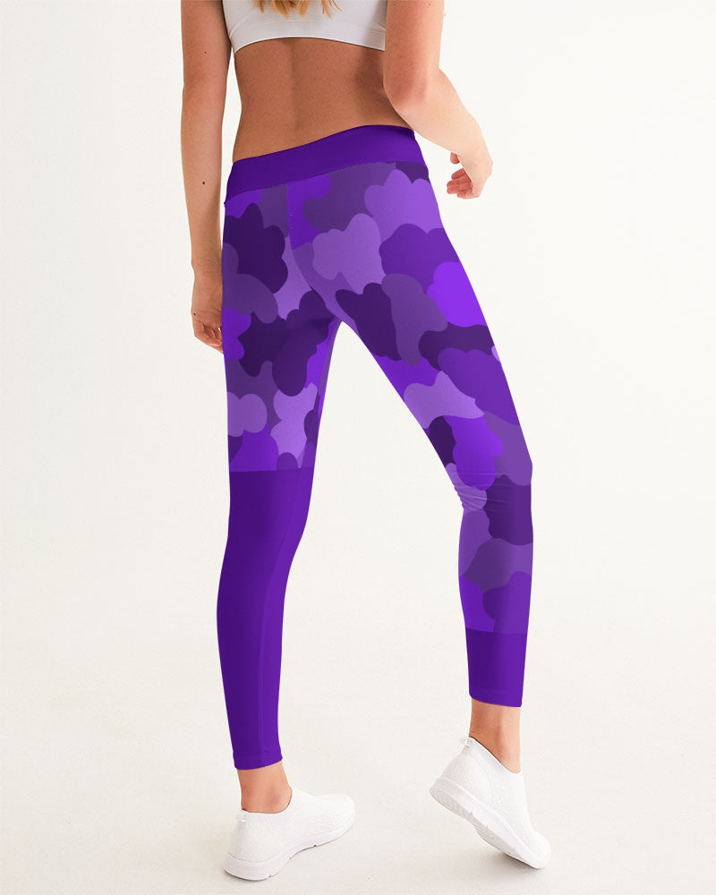 Purple Fusion Ladies Yoga Pants