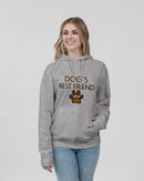 Dog's Best Friend Ladies Hoodie-1