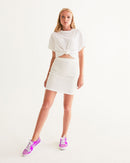 Pink Fusion Ladies Faux-Leather Sneaker-2