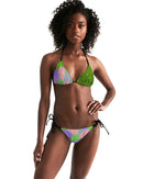 Eat Like A Giant Ladies Triangle String Bikini-5