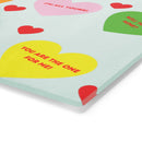 Sweet Tart Hearts Valentine Cutting Board-1