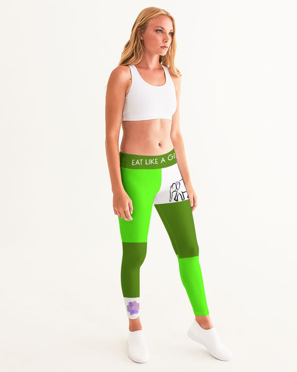 Eat Like A Giant Ladies Yoga Pants