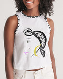 Elegance Ladies Cropped Tank-1