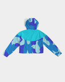 Ocean's Best Ladies Cropped Windbreaker-9