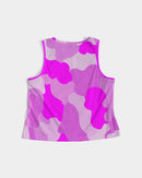 Pink Fusion Ladies Cropped Tank-8