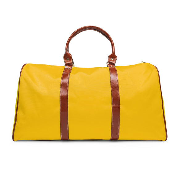 Waterproof Yellow Travel Bag