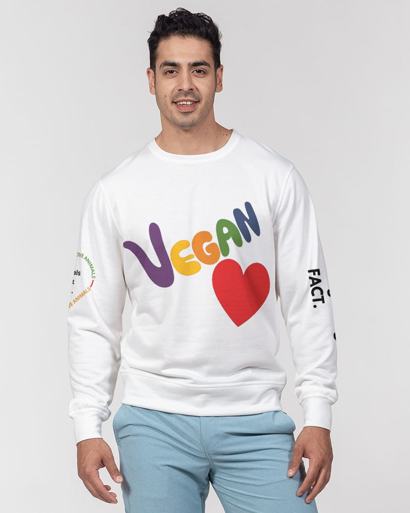 Vegan Heart Men's Pullover