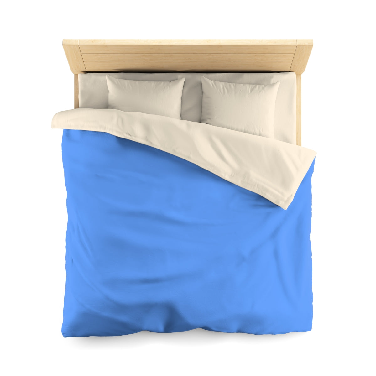 NC BLUE Microfiber Duvet Cover