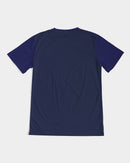 Unity and Freedom Men's Blue Tee-8
