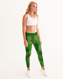 Green Fusion Ladies Yoga Pants-5