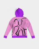 Eat Like A Giant Pink Ladies Hoodie-8