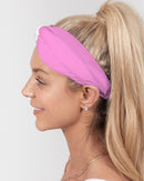 Pink Hearts Twist Knot Headband Set-7