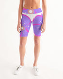Passion Flower Ladies Mid-Rise Bike Shorts-1