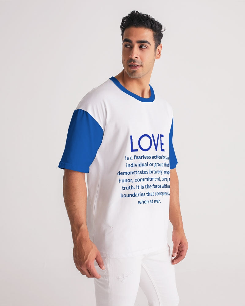 LOVE IS Men's Premium Heavyweight Tee