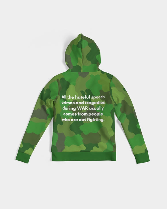 Green Fusion Ladies Hoodie