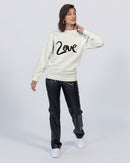JUST LOVE Ladies Premium Crewneck Sweatshirt-6