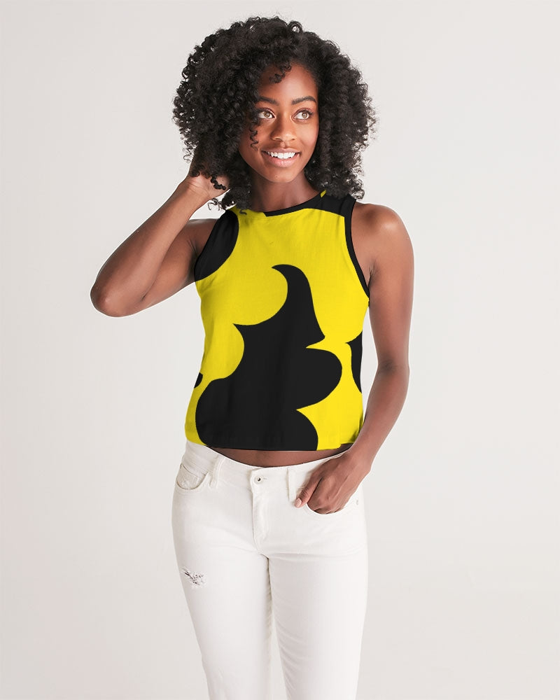 Bumble Bee Ladies Cropped Tank