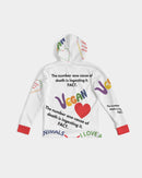 Vegan Heart Men's Hoodie-4