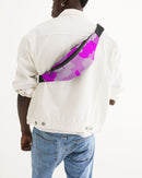 Pink Fusion Crossbody Sling Bag-5